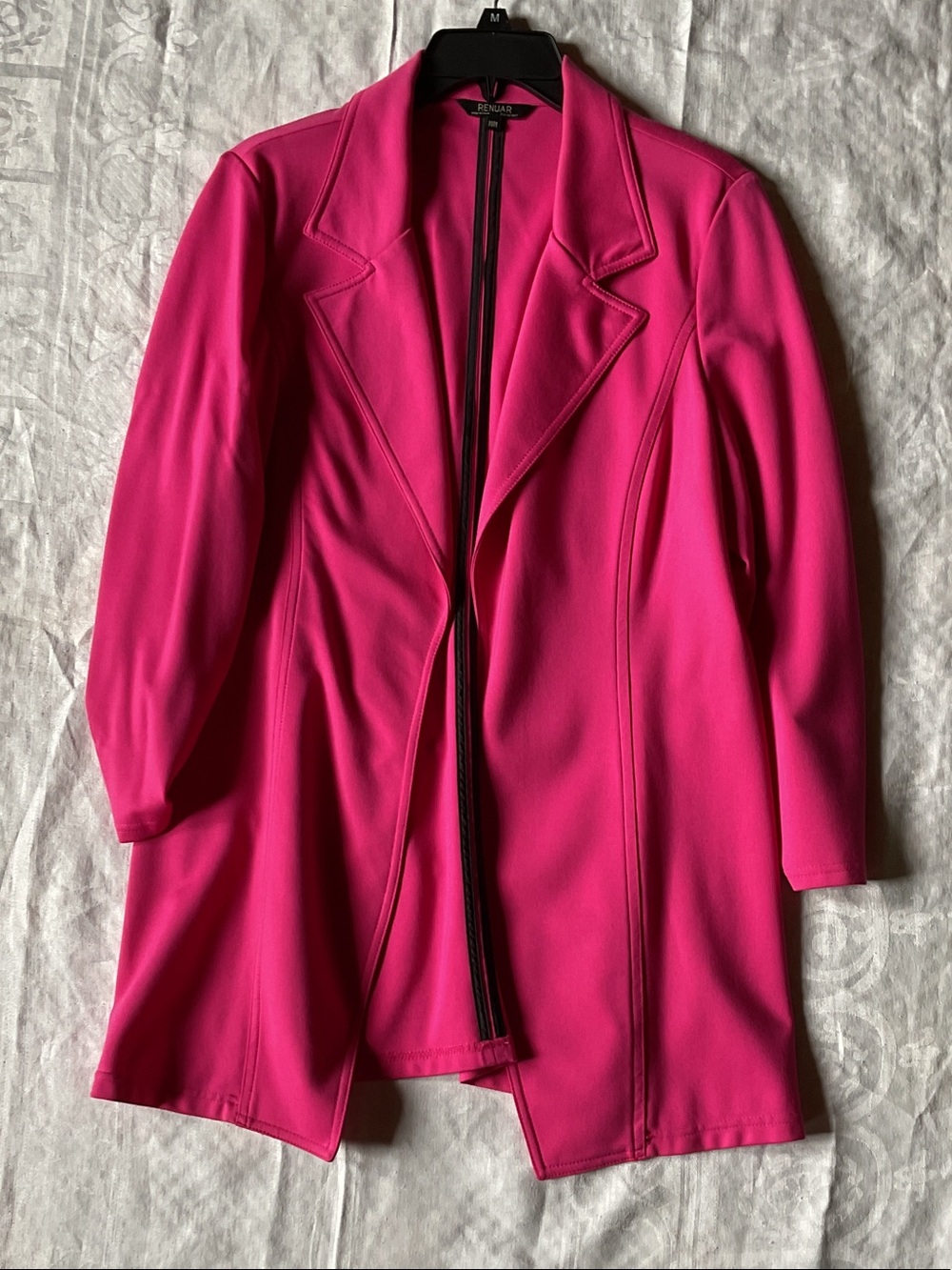 Renuar Hot Pink Longline Blazer